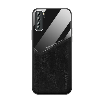 Huawei P40 Lederoptik Magnetic Cover