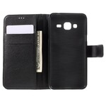 Hülle Samsung Galaxy J3 2016 Kunstleder Hülle Samsung Galaxy J3 2016 Kunstleder