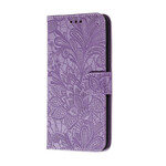 Samsung Galaxy A21s Tribal Flowers RiemenTasche