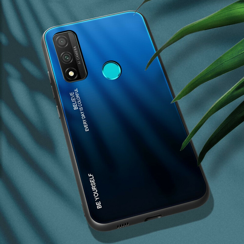 Huawei P Smart 2020 Cover aus gehärtetem Glas Be Yourself