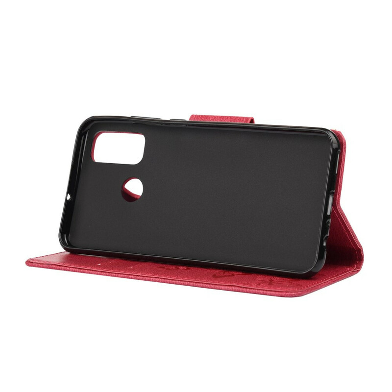 Huawei P smart 2020 Splendid Schmetterlinge mit Riemen Hülle Huawei P smart 2020 Splendid Schmetterlinge mit Riemen Hülle