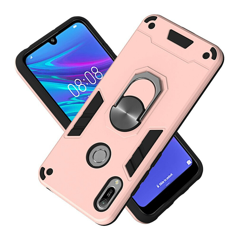 Cover Honor 8A / Huawei Y6 2019 Abnehmbarer Ringhalter
