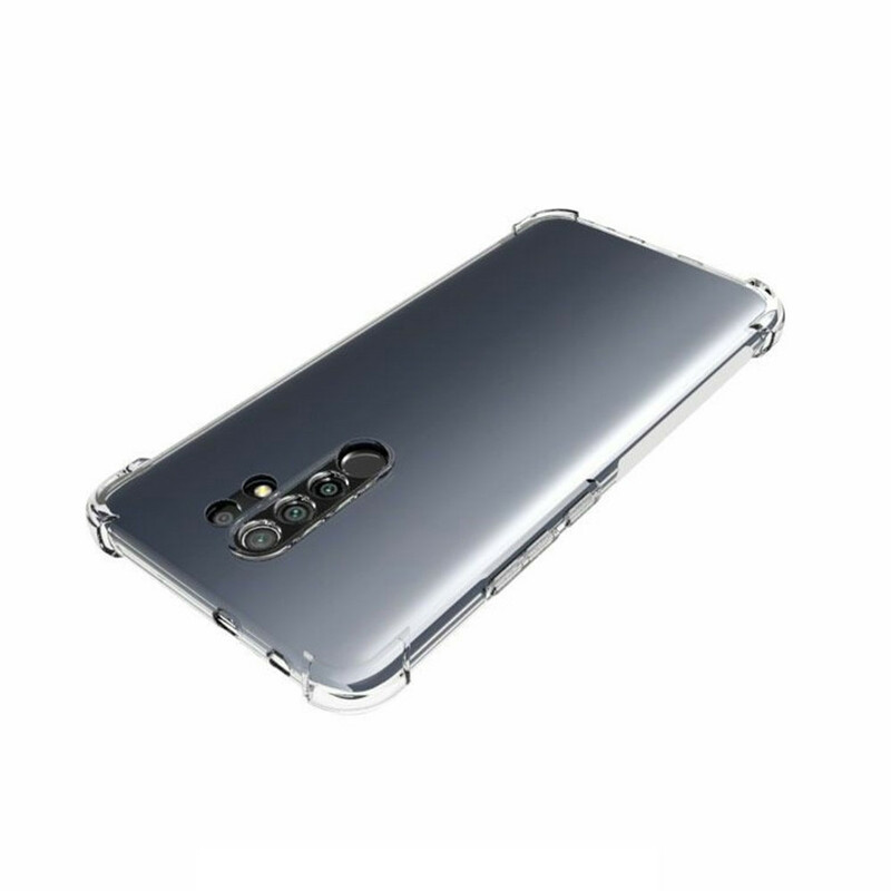 Xiaomi Redmi 9 Cover Transparent Verstärkte Ecken