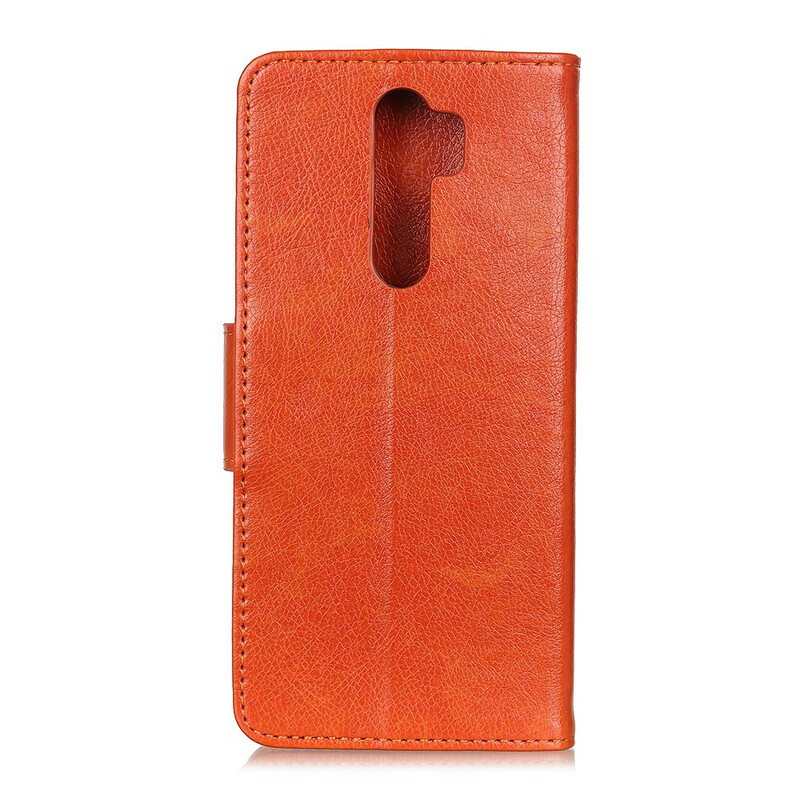 Xiaomi Redmi 9 Nappaleder Schlitz Tasche