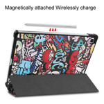Smart Case Samsung Galaxy Tab S6 Lite Graffiti Fun