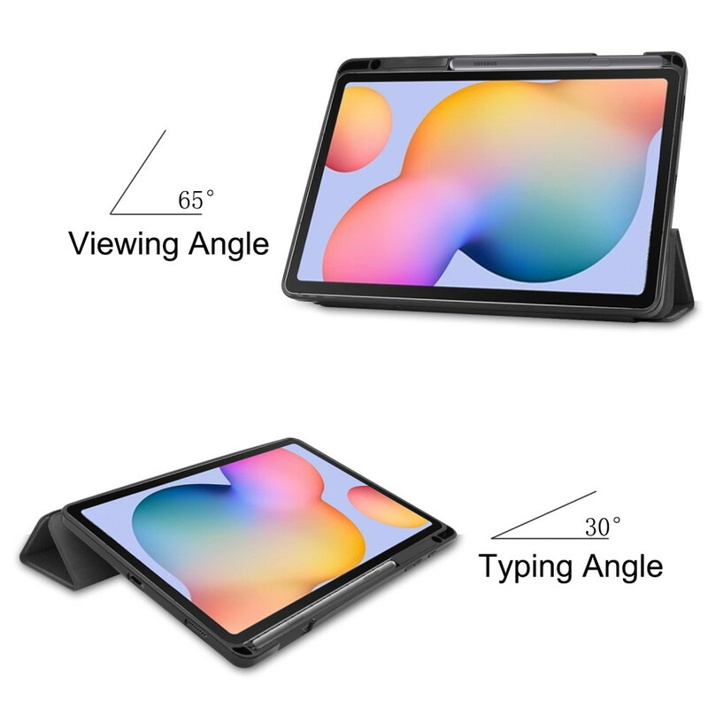 Smart Case Samsung Galaxy Tab s6 Lite Tri Fold Bleistifthalter