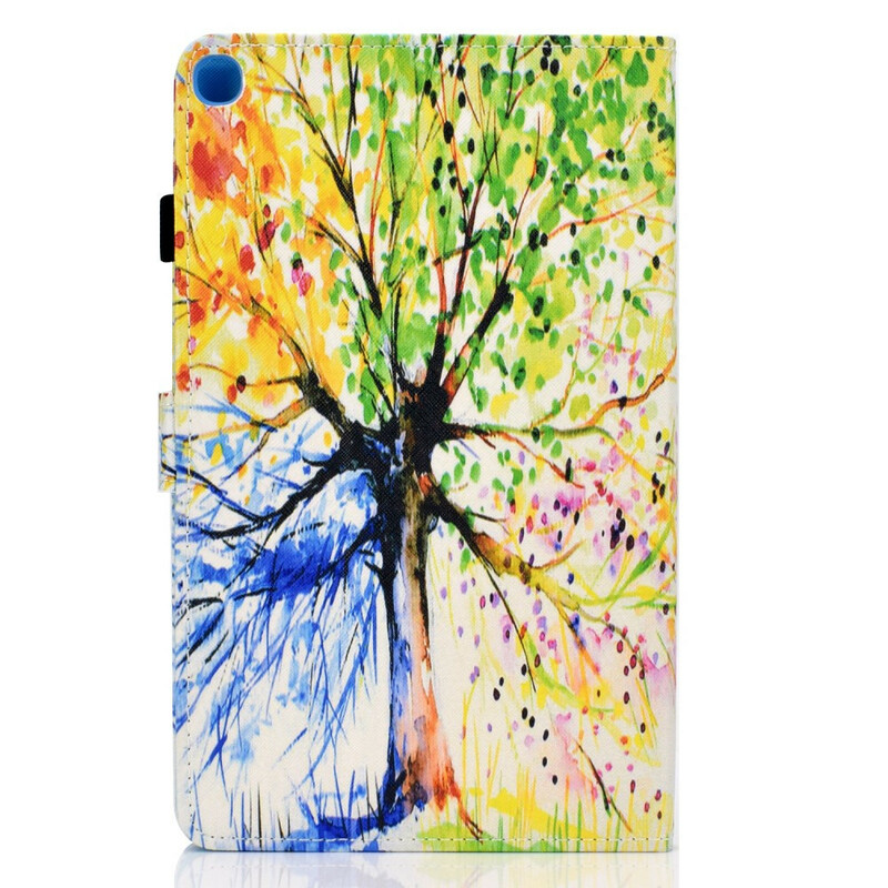 Samsung Galaxy Tab S6 Lite Hülle Baum Aquarell