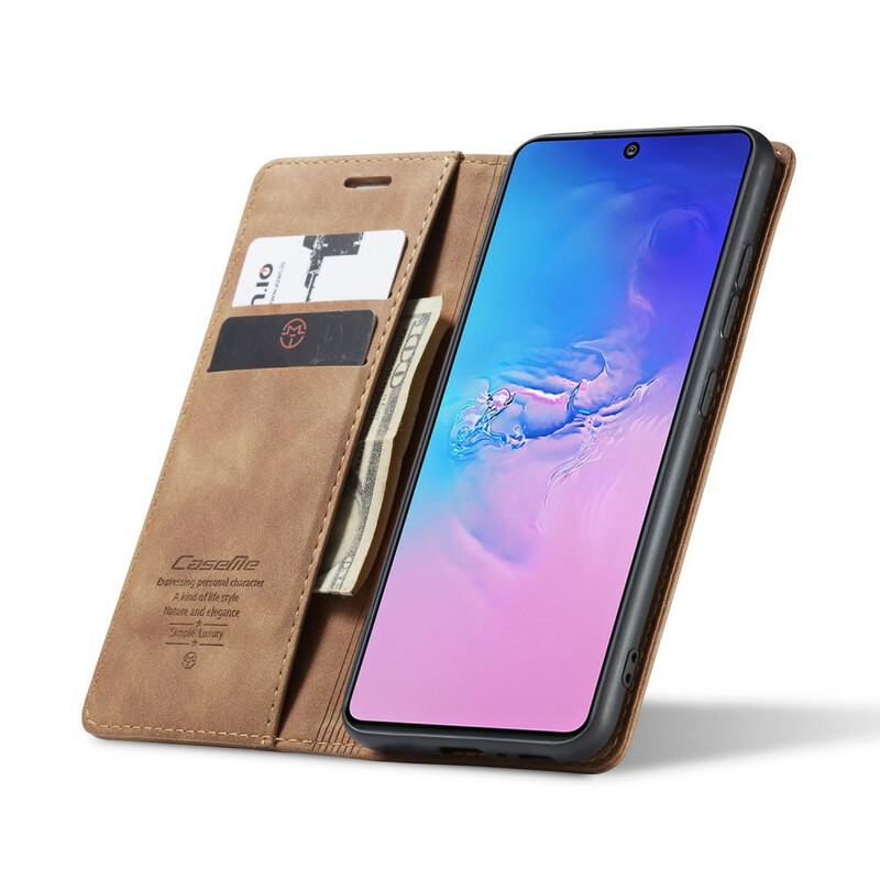 Flip Cover Samsung Galaxy S10 Lite CASEME Kunstleder