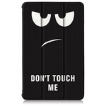 Smart Case Samsung Galaxy Tab S6 Lite Verstärkt Don't Touch Me