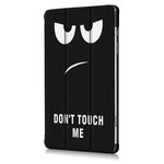 Smart Case Samsung Galaxy Tab S6 Lite Verstärkt Don't Touch Me