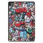 Smart Case Samsung Galaxy Tab S6 Lite Bleistifthalter Graffiti