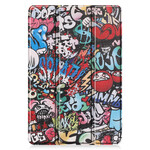 Smart Case Samsung Galaxy Tab S6 Lite Bleistifthalter Graffiti