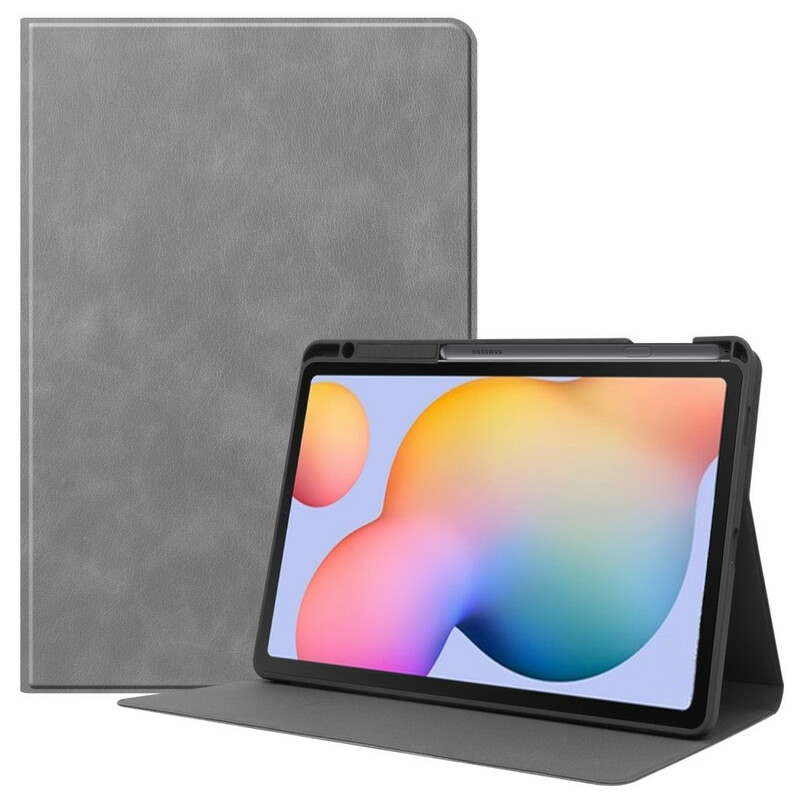 Samsung Galaxy Tab S6 Lite Tasche mit Lederoptik Stifthalter