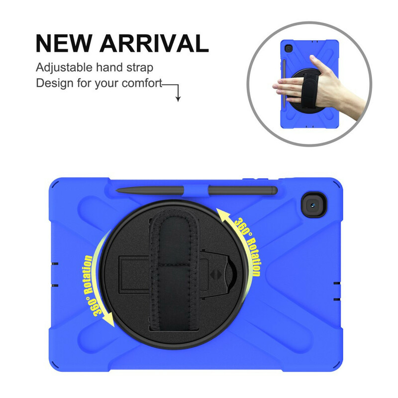 Samsung Galaxy Tab S6 Lite Utra Strapazierfähige Hülle mit Riemen Samsung Galaxy Tab S6 Lite Utra Strapazierfähige Hülle mit Riemen
