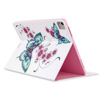 iPad Pro 12.9" (2020) Hülle mit aufgedrucktem Schmetterlingsmotiv