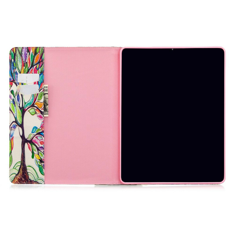 iPad Pro 12.9" (2020) Hülle mit Druckmotiv Blühender Baum