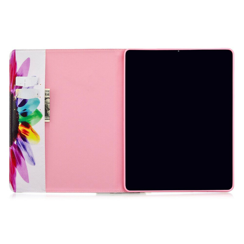 iPad Pro 12.9" (2020) Hülle mit Blütenblatt-Druckmotiv