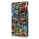 Smart Case Samsung Galaxy Tab S5e Verstärkt Graffiti