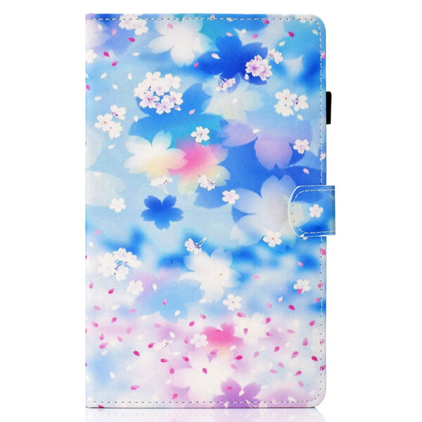 Hülle Samsung Galaxy Tab S5 Blumen Aquarell