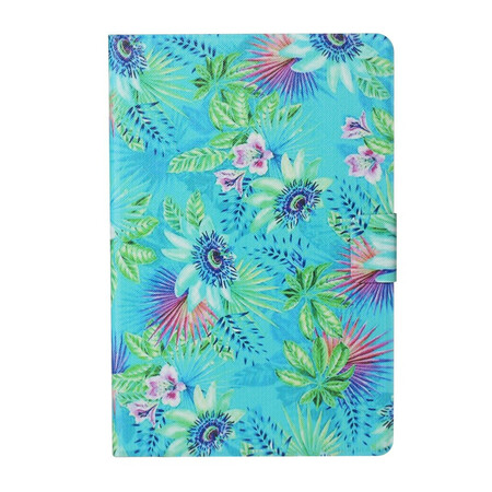 Samsung Galaxy Tab S5 Hülle Blumen und Blätter