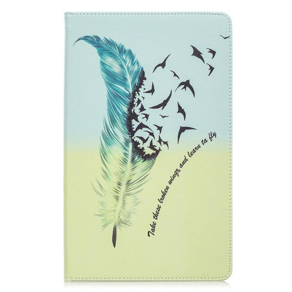 Hülle Samsung Galaxy Tab A 10.1 (2019) Feder Learn To Fly