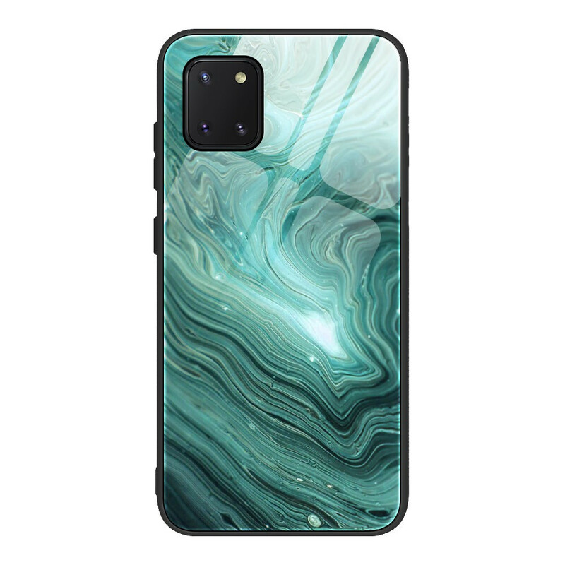 Samsung Galaxy S10 Lite Hülle aus gehärtetem Glas Marble Colors