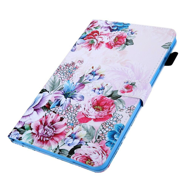 Hülle Samsung Galaxy Tab A 10.1 (2019) Blumen-Design