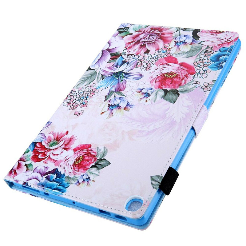 Hülle Samsung Galaxy Tab A 10.1 (2019) Blumen-Design