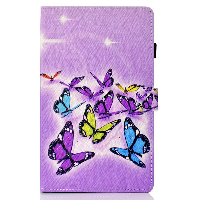Hülle Samsung Galaxy Tab A 10.1 (2019) Schmetterlinge