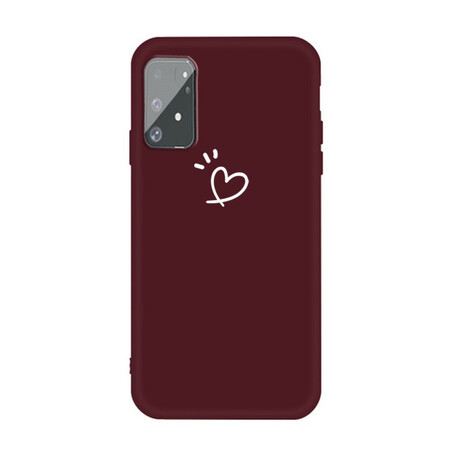 Samsung Galaxy S10 Lite Silikon Cover Herzklopfen