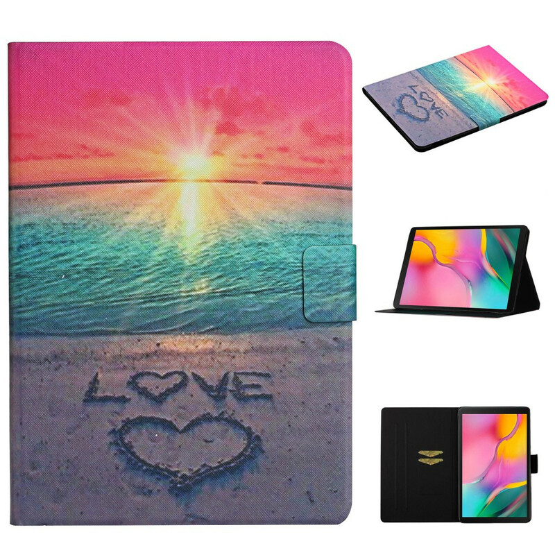 Hülle Samsung Galaxy Tab A 10.1 (2019) Sunset Love