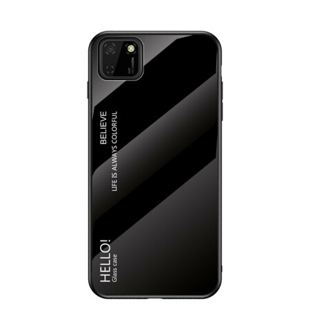 Huawei Y5p Panzerglas Cover Hello