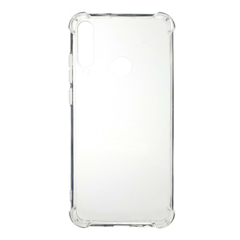 Huawei Y6p Cover Transparent Verstärkte Ecken