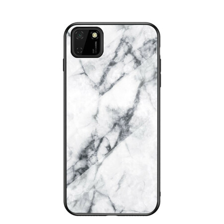 Cover Huawei Y5p Panzerglas Marmor Colors