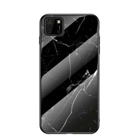 Cover Huawei Y5p Panzerglas Marmor Colors
