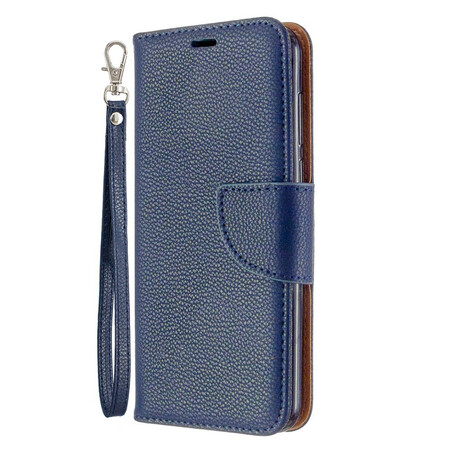 Huawei Y5p Litchi Tasche Schräge Klappe