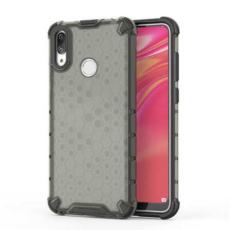 Huawei Y7 2019 Cover Wabenmuster