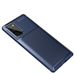 Samsung Galaxy Note 20 Hülle Flexible Kohlefaser Texture