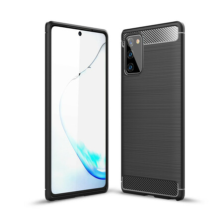 Hülle Samsung Galaxy Note 20 Kohlefaser Gebürstet