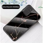 Samsung Galaxy Note 20 Hülle aus gehärtetem Glas Marble Colors