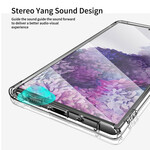 Samsung Galaxy Note 20 Hülle Transparent LEEU Schutzkissen