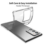 Samsung Galaxy Note 20 Hülle Transparent LEEU Schutzkissen