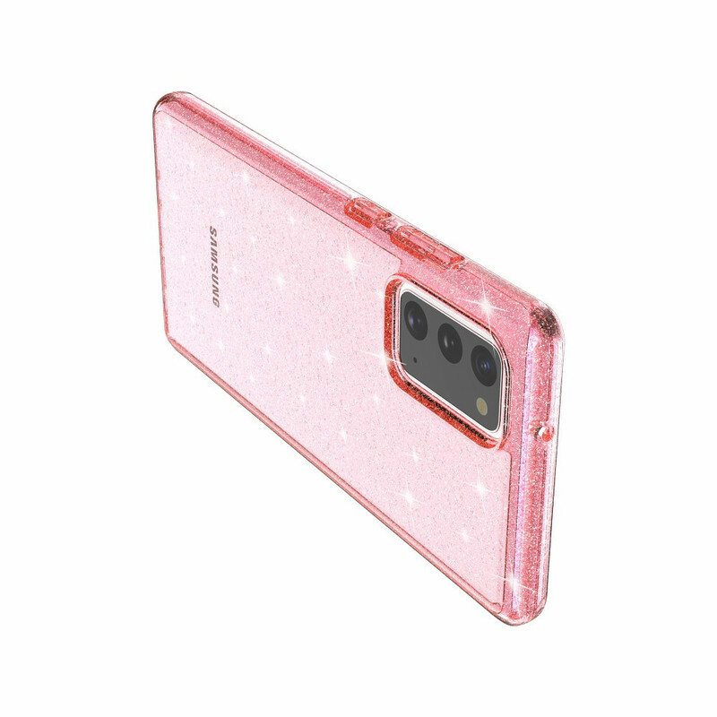 Samsung Galaxy Note 20 Hülle Glitzerpulver