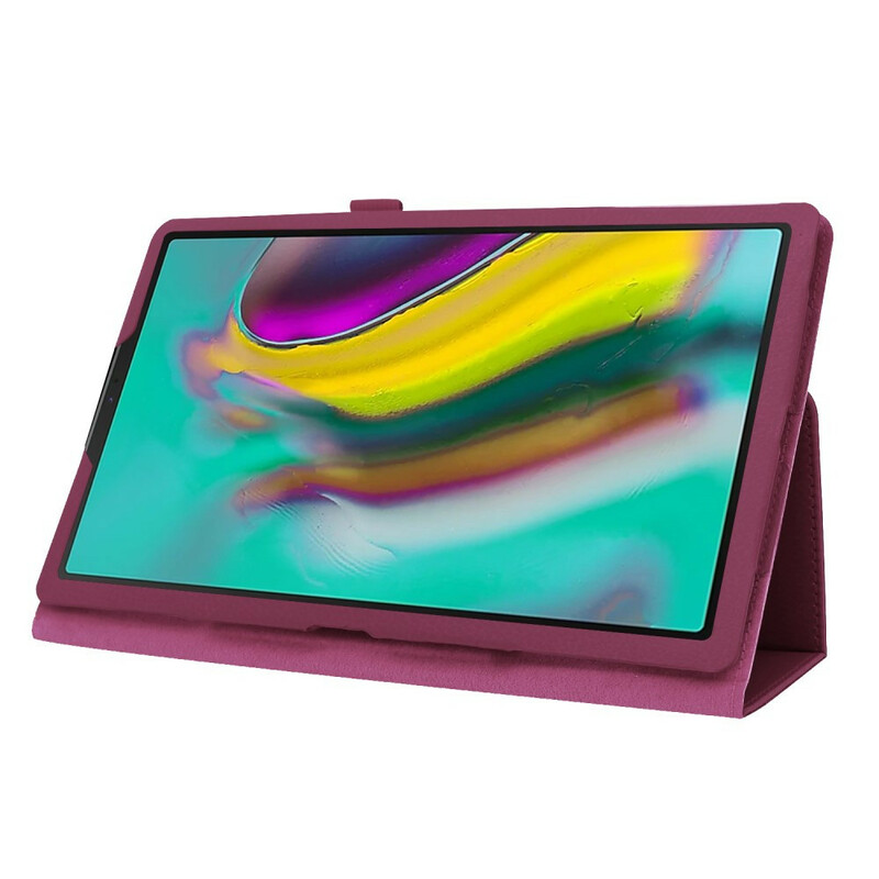 Hülle Samsung Galaxy Tab A 10.1 (2019) 2 Klappen Kunstleder Litschi