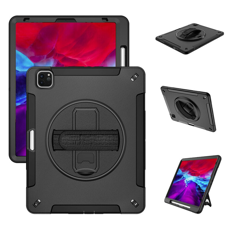 iPad Pro 12.9" (2020) / (2018) Hybrid Cover mit Schulterriemen