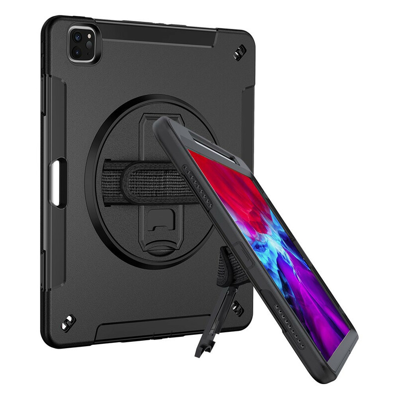 iPad Pro 12.9" (2020) / (2018) Hybrid Cover mit Schulterriemen