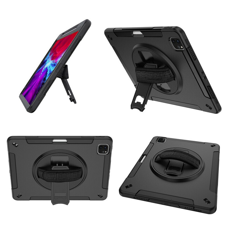 iPad Pro 12.9" (2020) / (2018) Hybrid Cover mit Schulterriemen