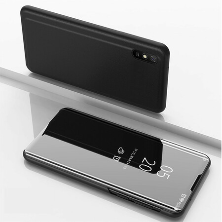 View Cover Xiaomi Redmi 9A Spiegel und Kunstleder