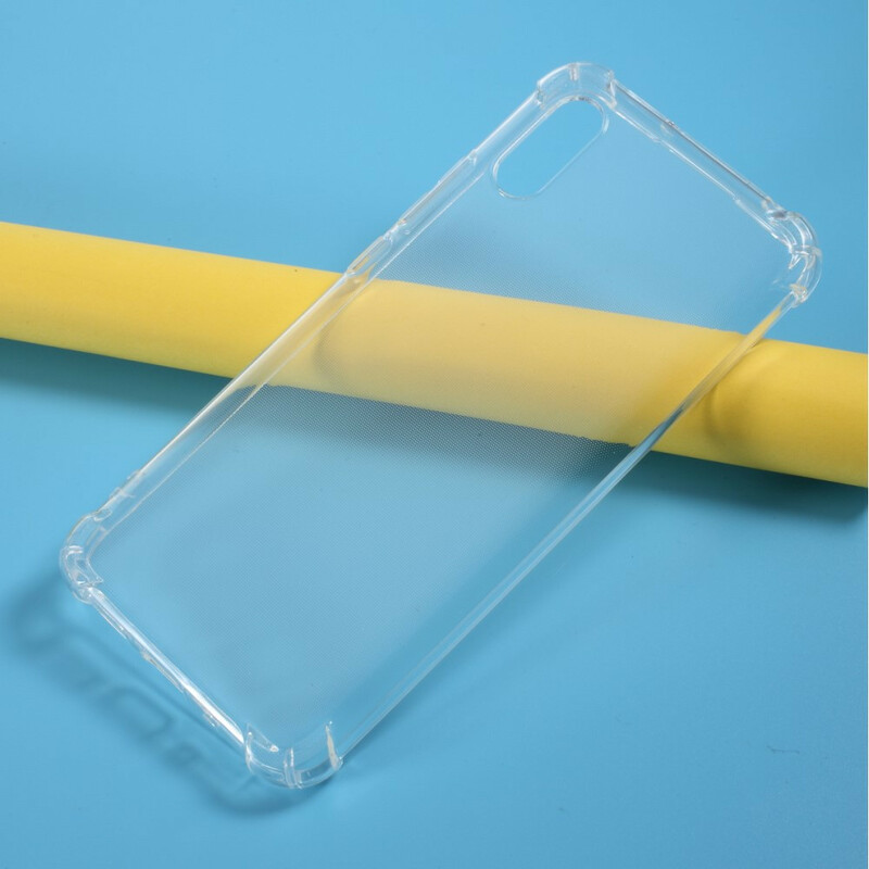 Xiaomi Redmi 9A Cover Transparent Verstärkte Ecken