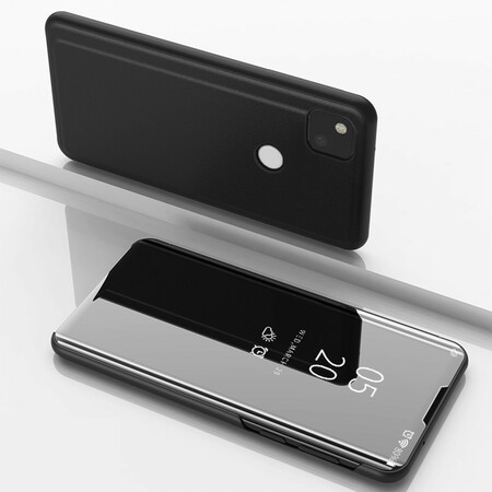 View Cover Google Pixel 4a Spiegel und Kunstleder